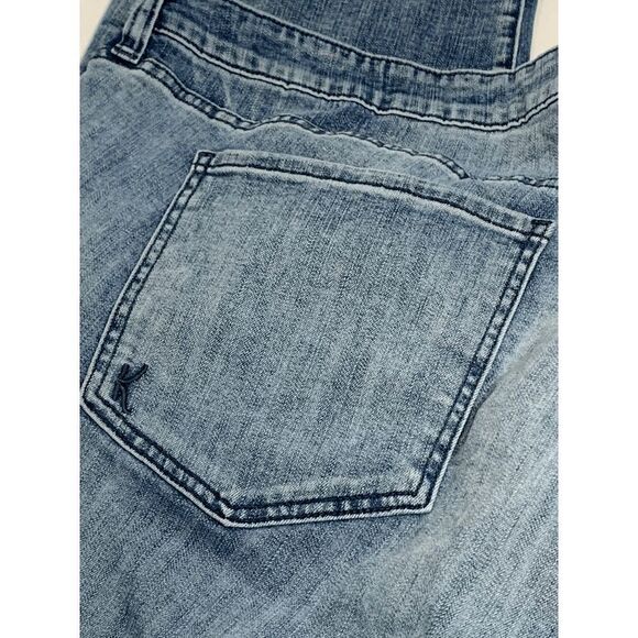 Kut Womens Denim Jeans Katy Boyfriend Distress Blue Wash Plus Size 24W - Picture 5 of 10